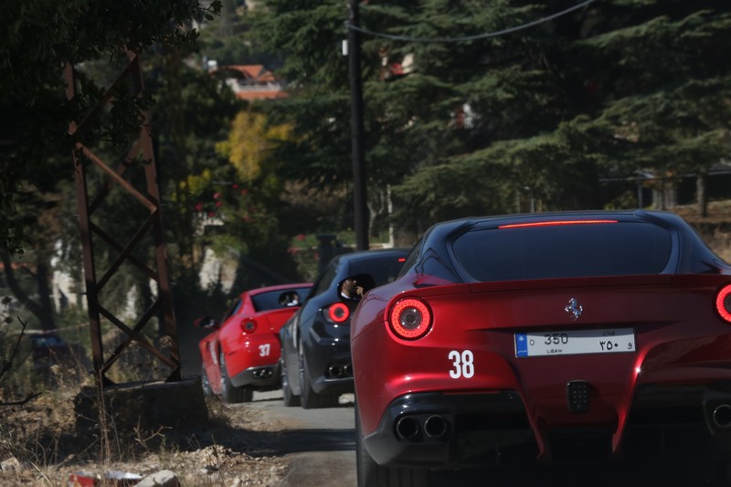 Ferrari Panorama Lebanon 2016 Ride